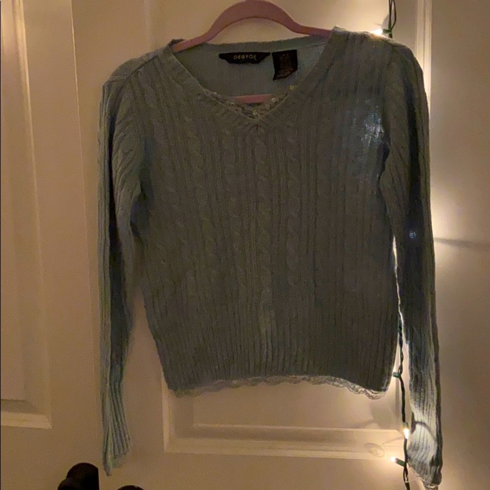 A Children’s Large George Blue Sweater